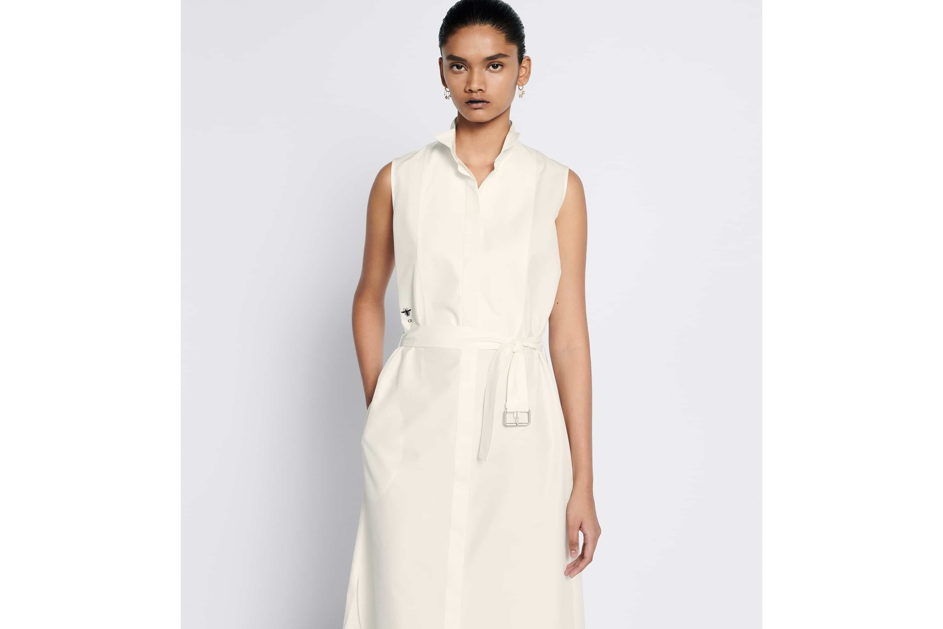 Mid-Length Shirt Dress - 5