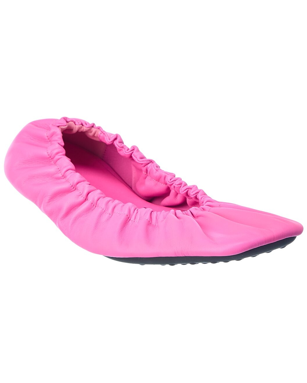 Balenciaga Tug Leather Ballerina Flat - 1