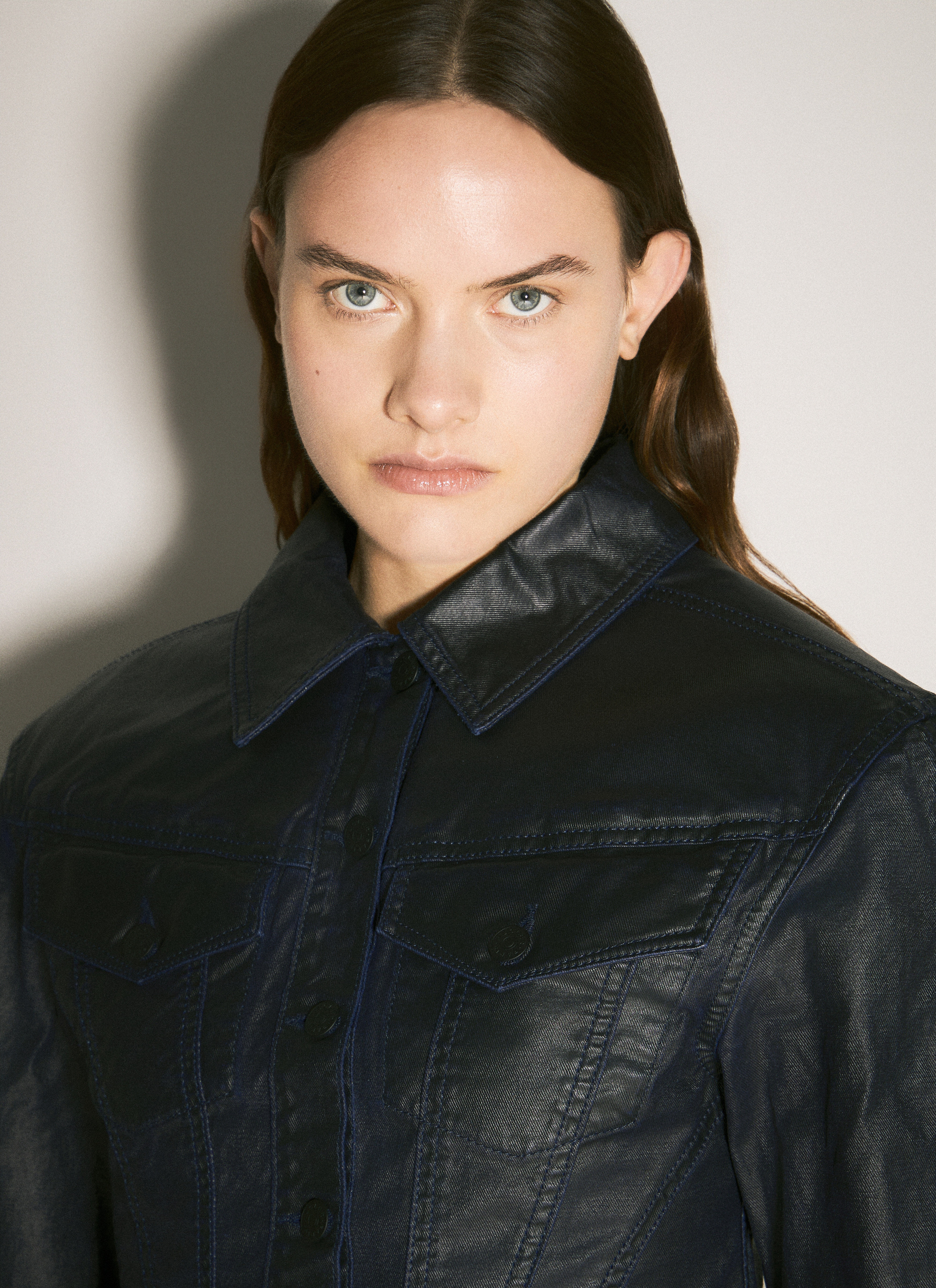 Waxed Denim Jacket - 3