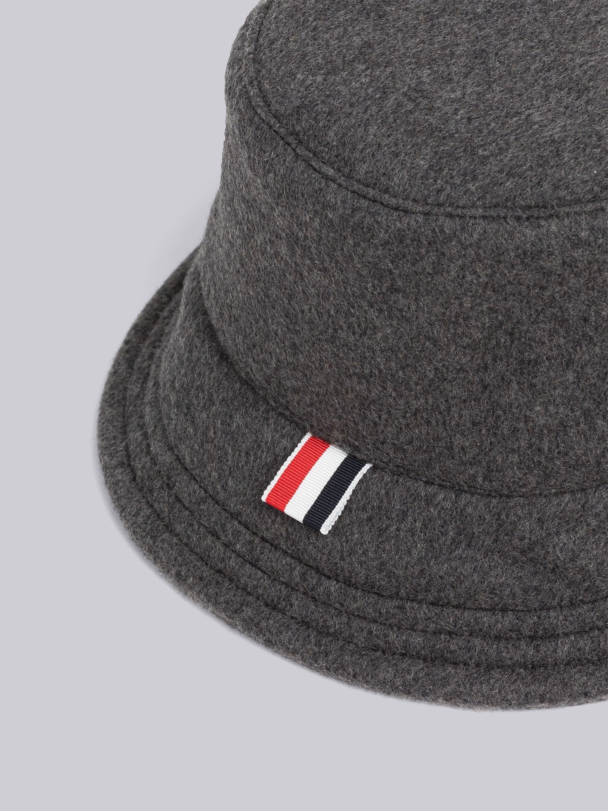 Military Weight Cashmere Bucket Hat - 2