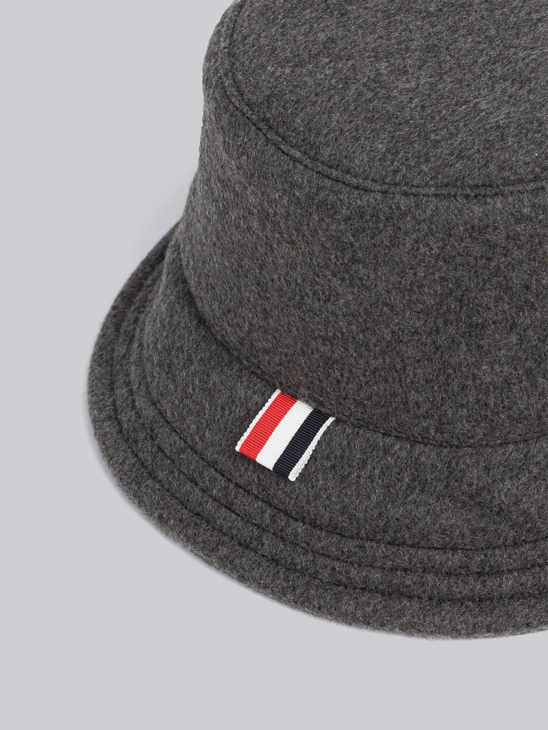 Thom Browne Military Weight Cashmere Bucket Hat outlook