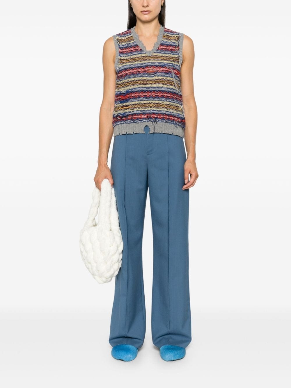 virgin wool trousers - 2