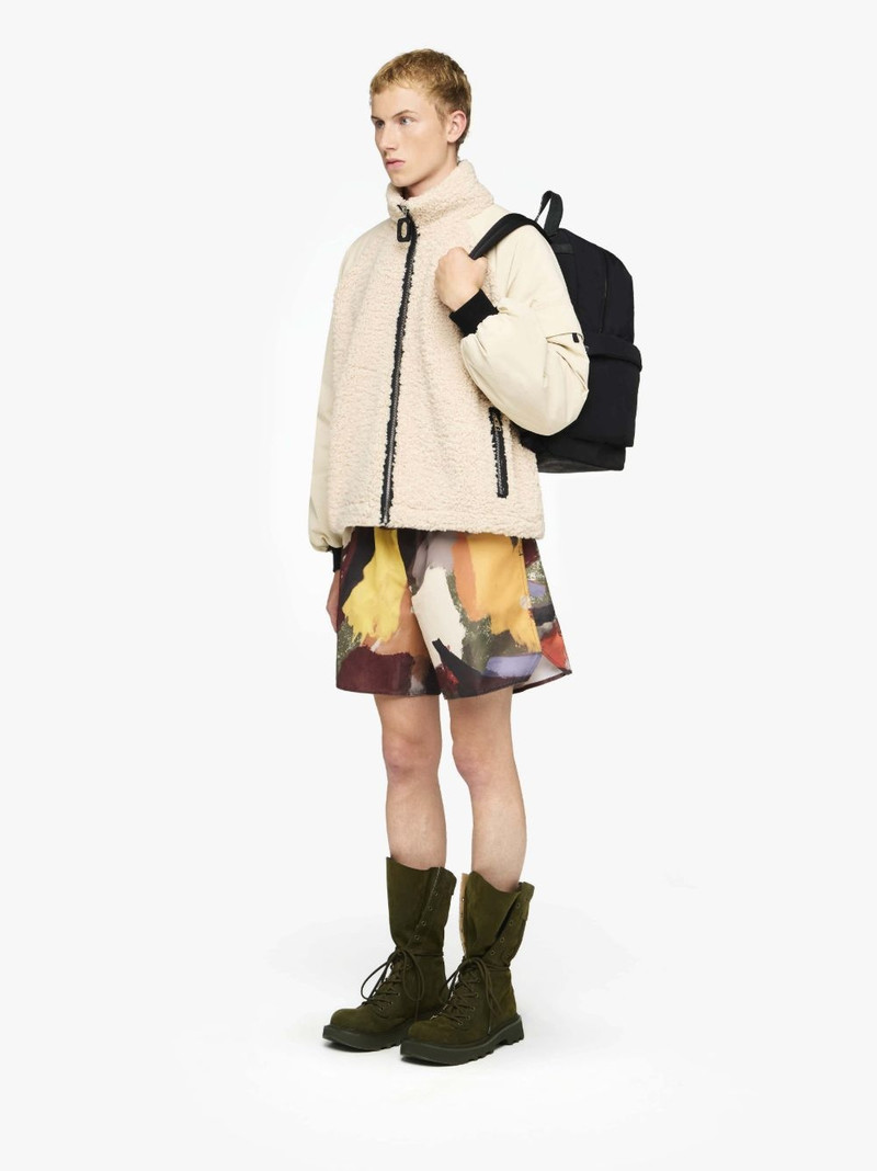COLOUR BLOCK FLEECE TRACK TOP 4