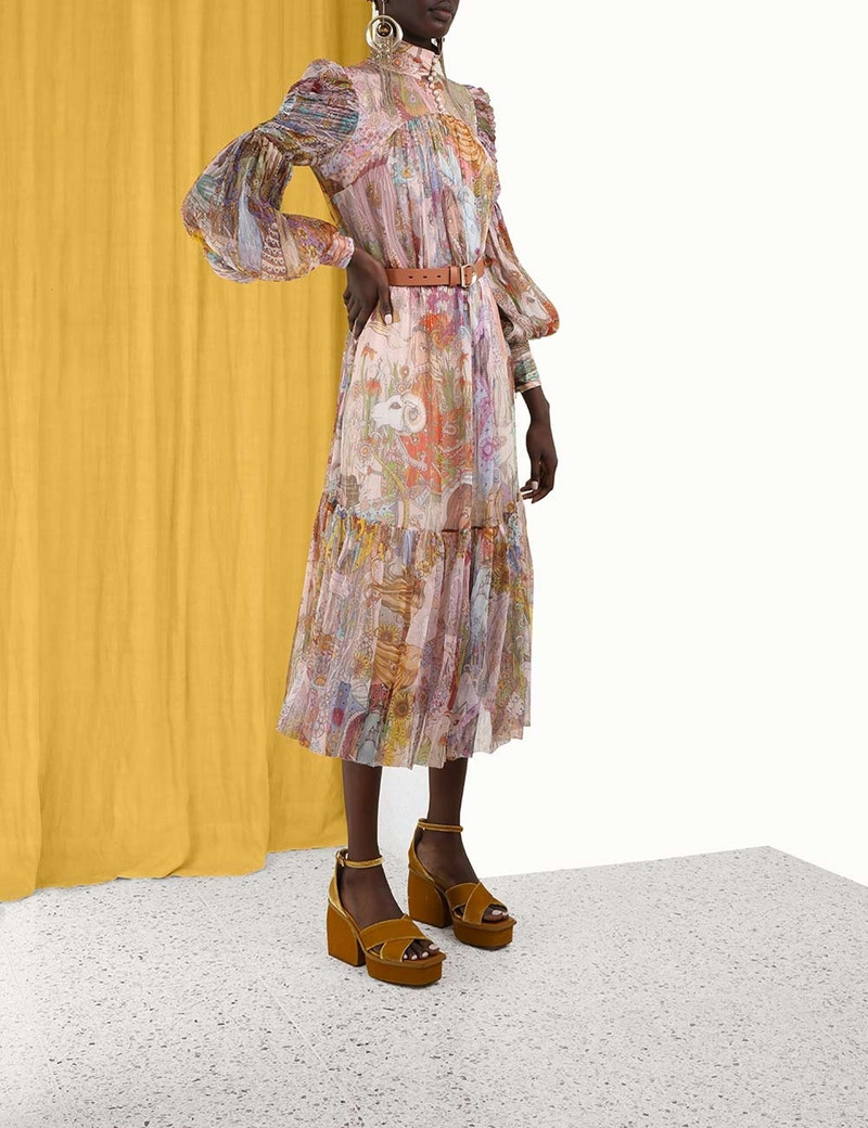 KALEIDOSCOPE LUREX GOWN 3