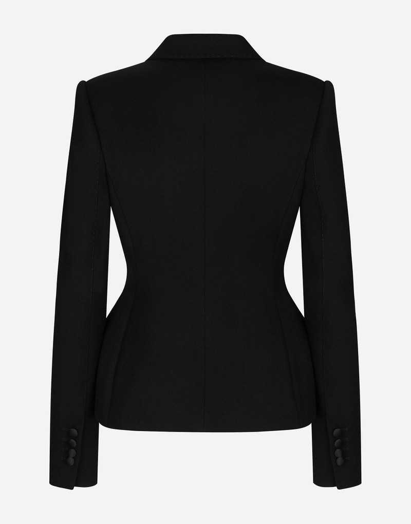 Dolce & Gabbana Double-breasted Dolce tuxedo jacket in double stretch wool outlook