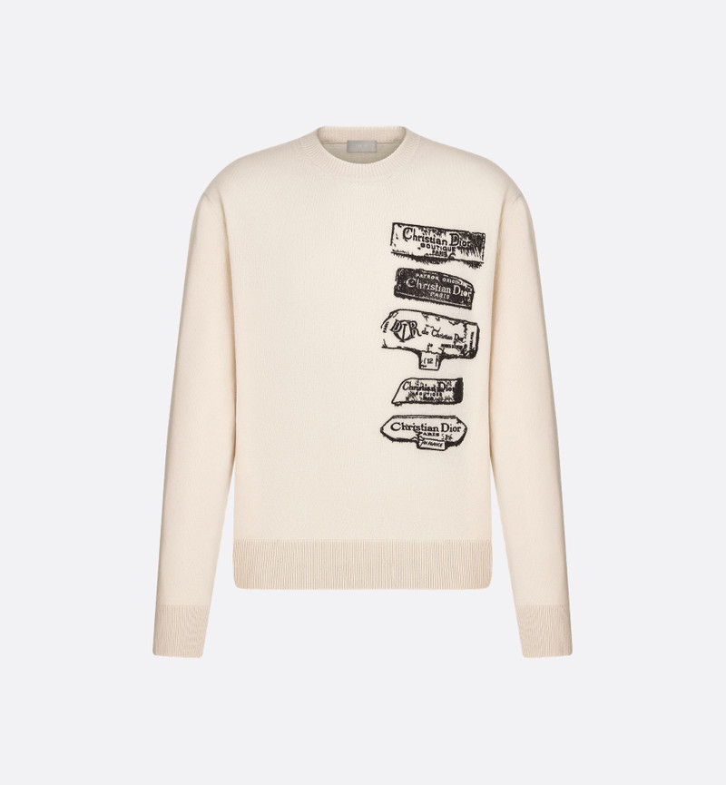 Dior Archives Labels Sweater 1