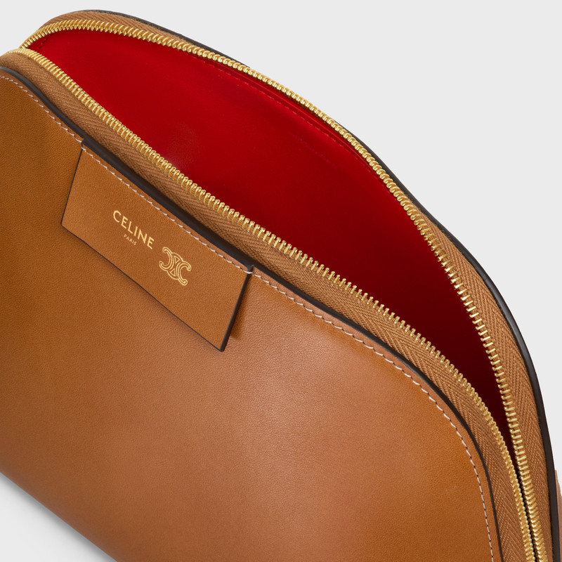 MEDIUM COSMETIC POUCH IN SMOOTH CALFSKIN 5