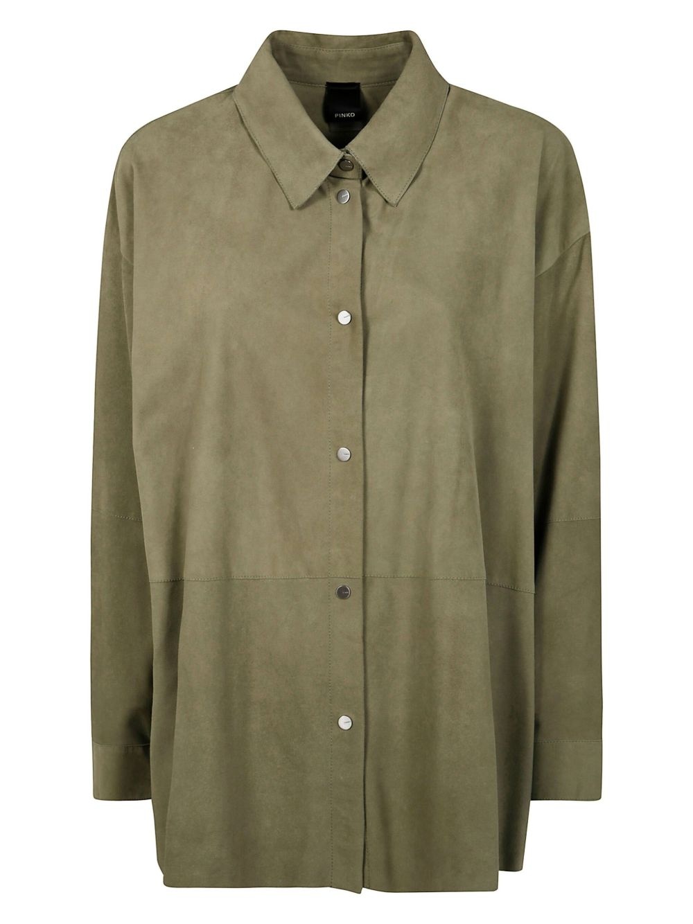 suede overshirt - 1