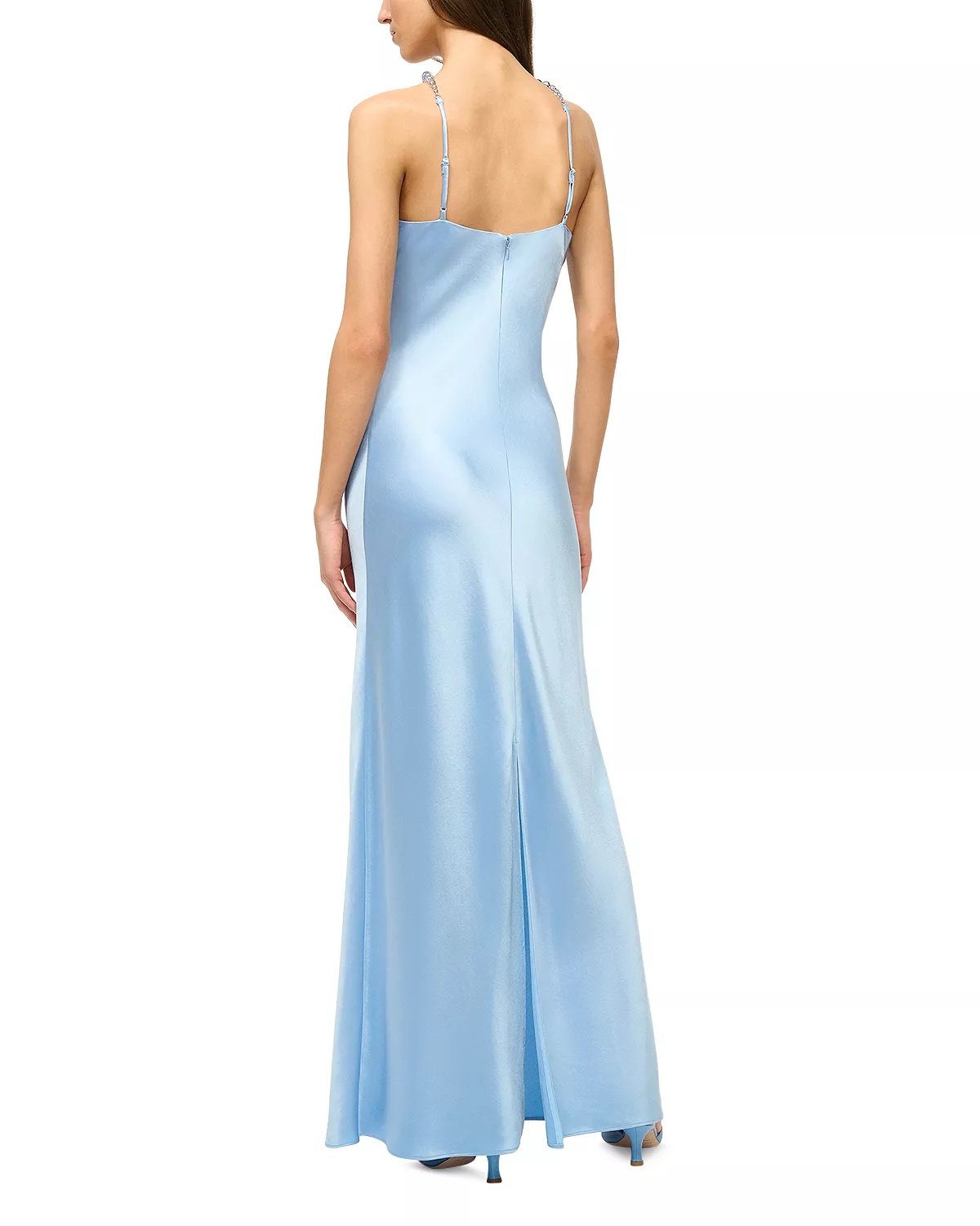 Cadence Beaded Halter Gown - 4