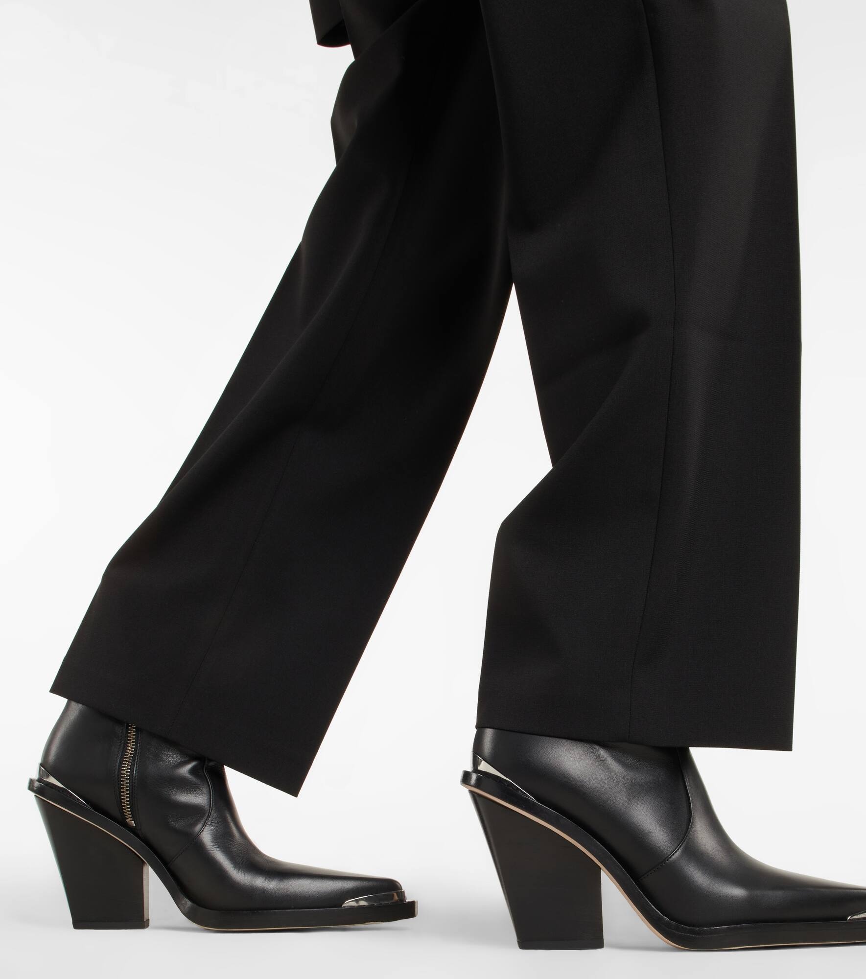 Bea twill high-rise pants - 5