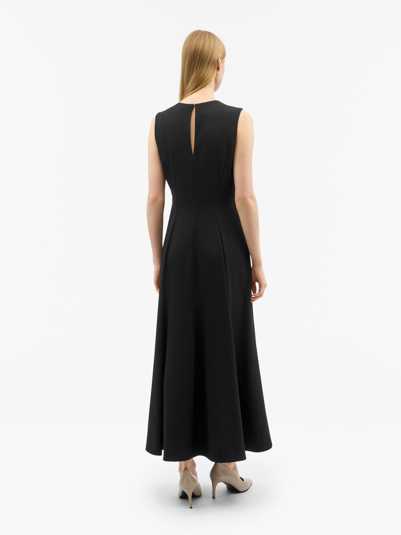 Asta Sculptural Wool Dress 3