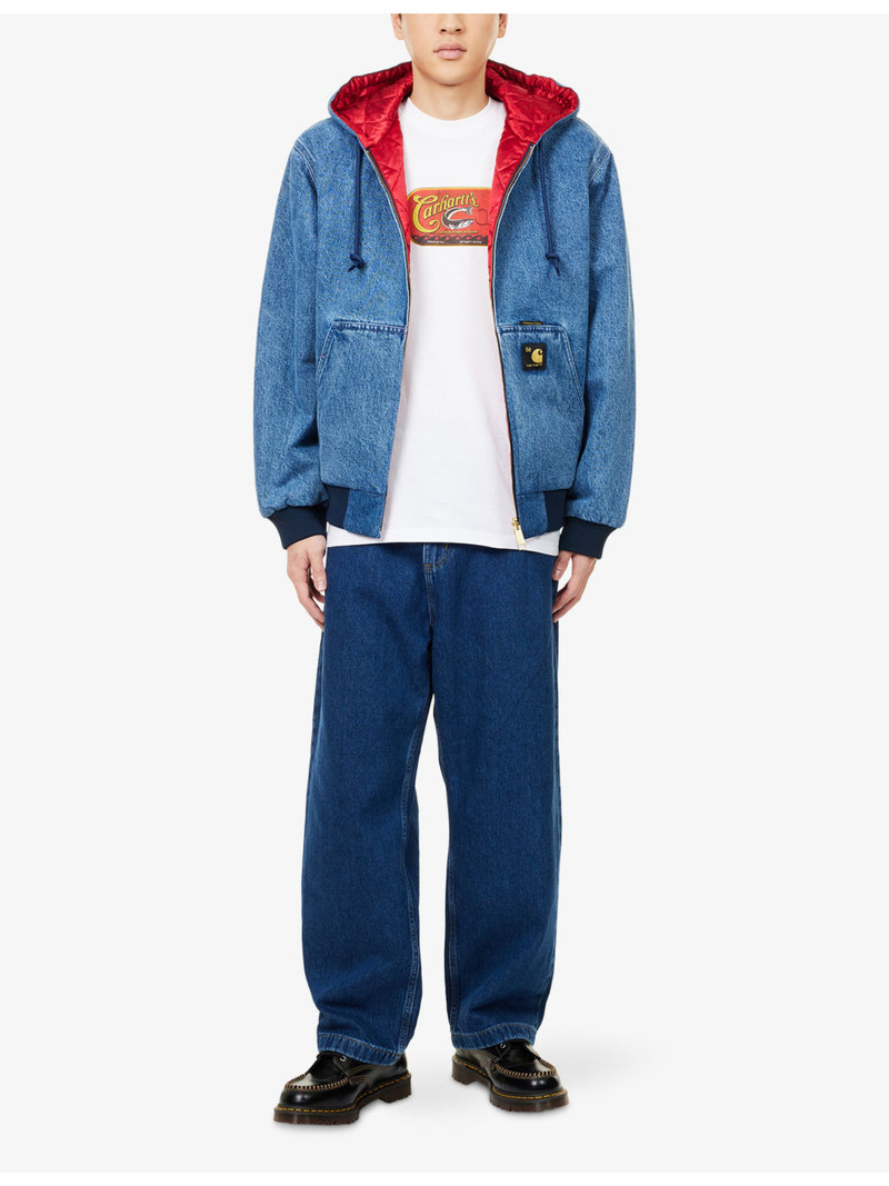 Carhartt Brandon Wide-Leg Relaxed-Fit Denim Jeans outlook