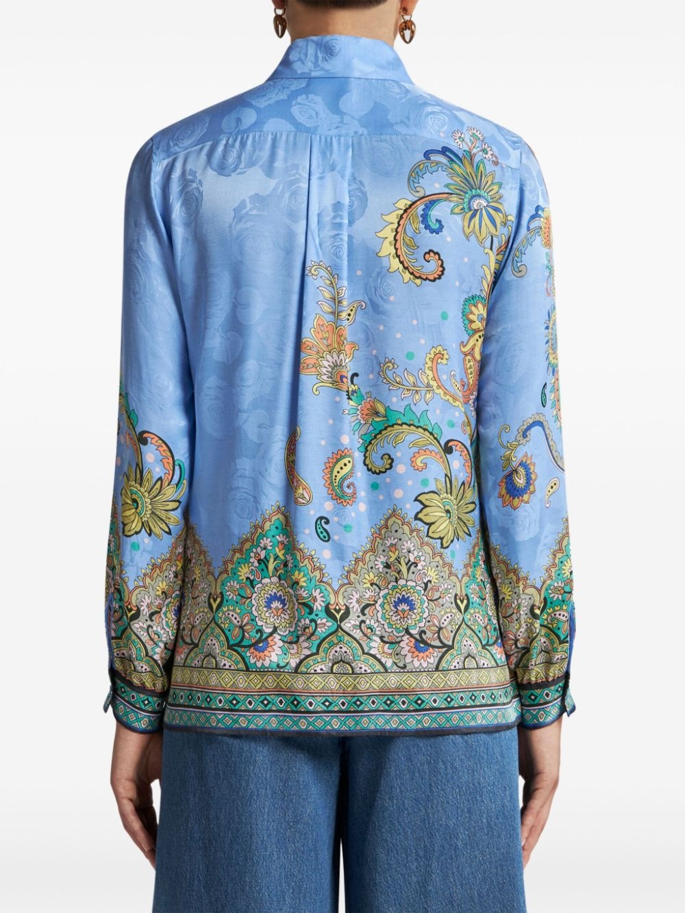 paisley-print shirt - 3