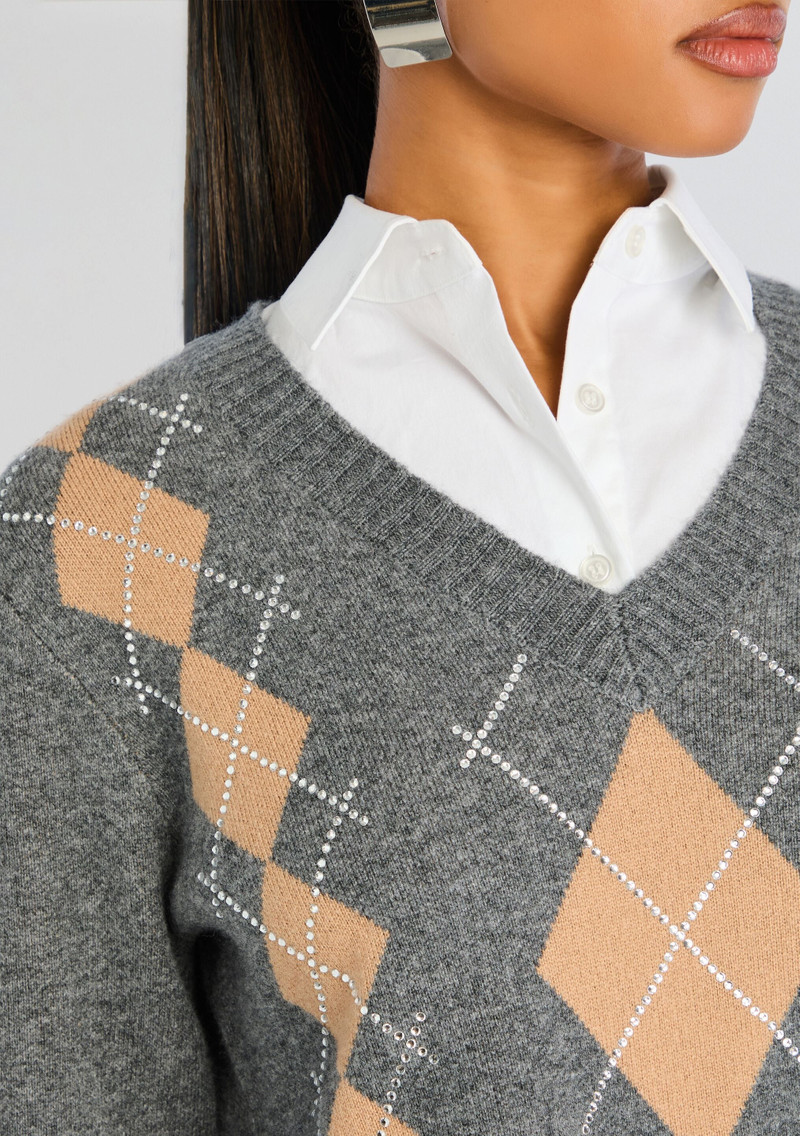 RETROFÊTE ORNELLA EMBELLISHED DRESS outlook