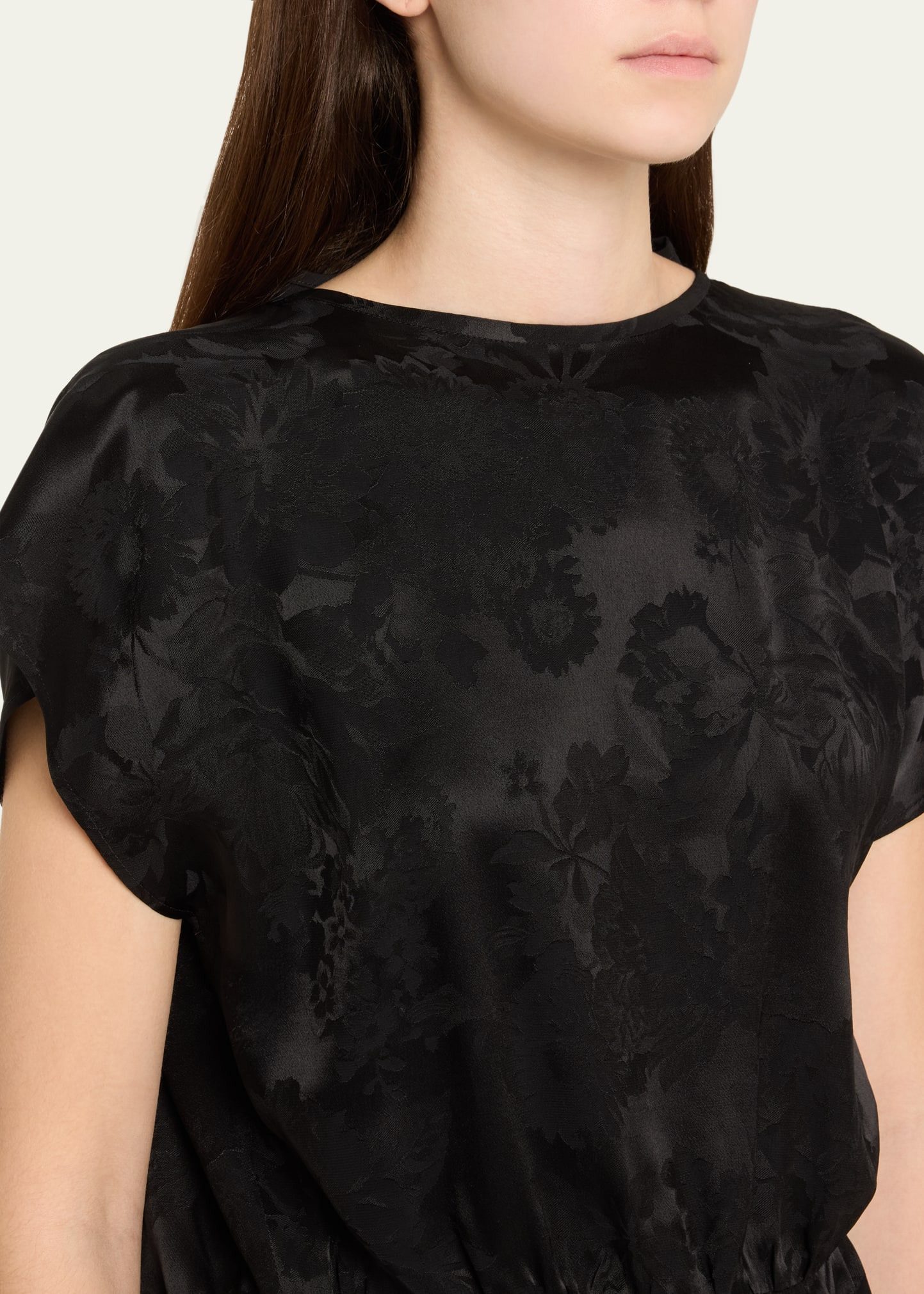 Floral Short-Sleeve Top - 5