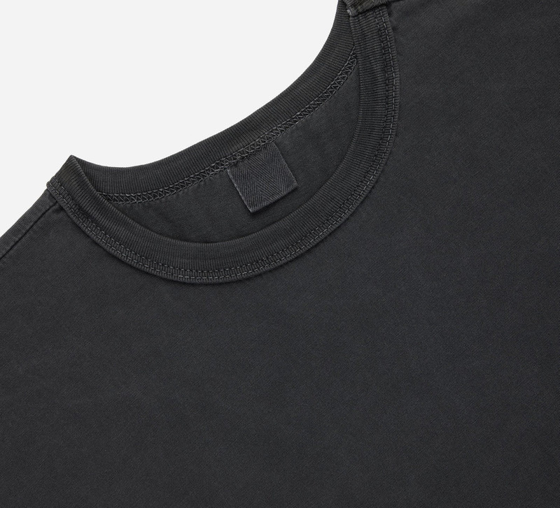 Garment Dyed Pima T-shirt ~ Smoke 7