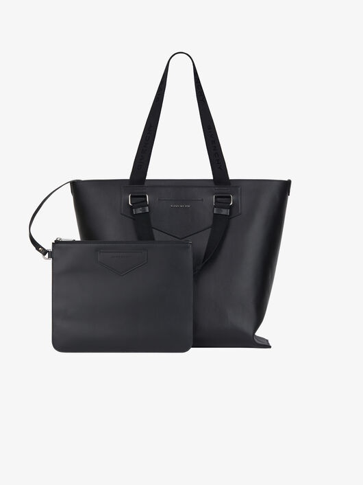 ANTIGONA SOFT SHOPPING BAG IN SOFT LEATHER - 5