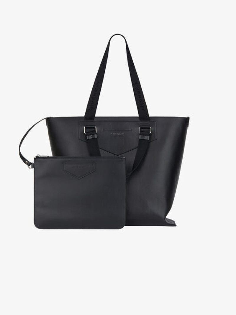 ANTIGONA SOFT SHOPPING BAG IN SOFT LEATHER 5