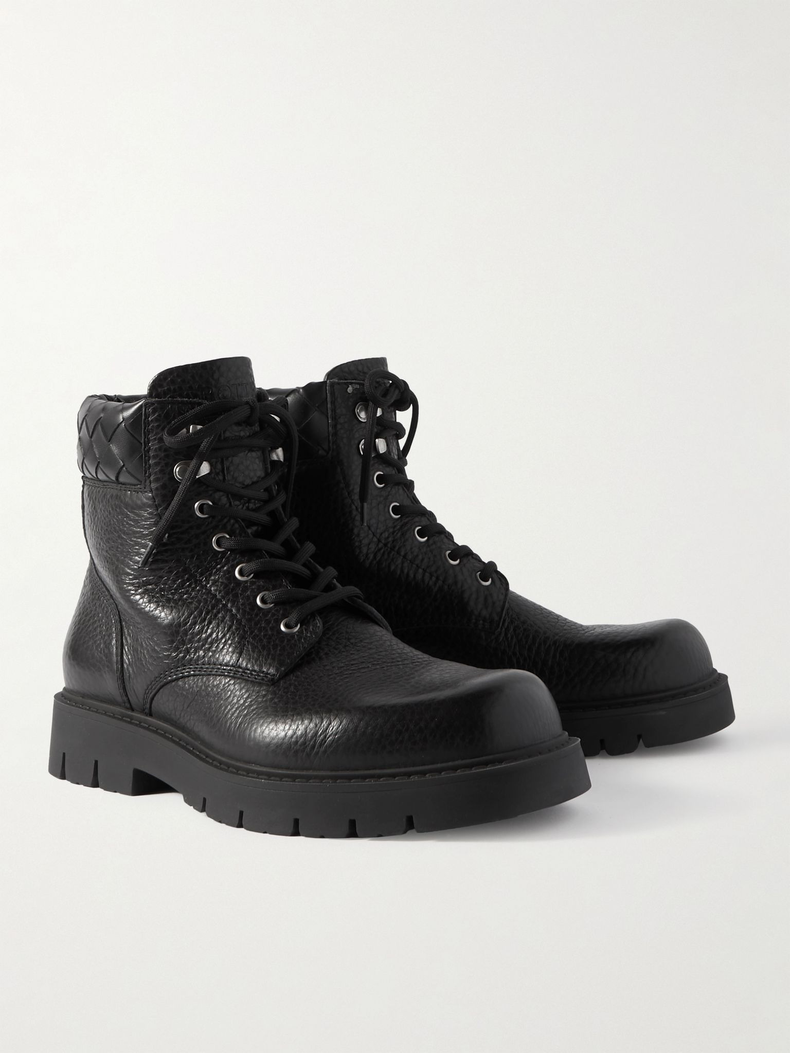 Haddock Full-Grain Leather Boots Black - 4