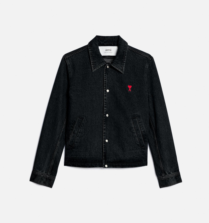 AMI Paris Press Buttons Ami De Cœur Jacket outlook