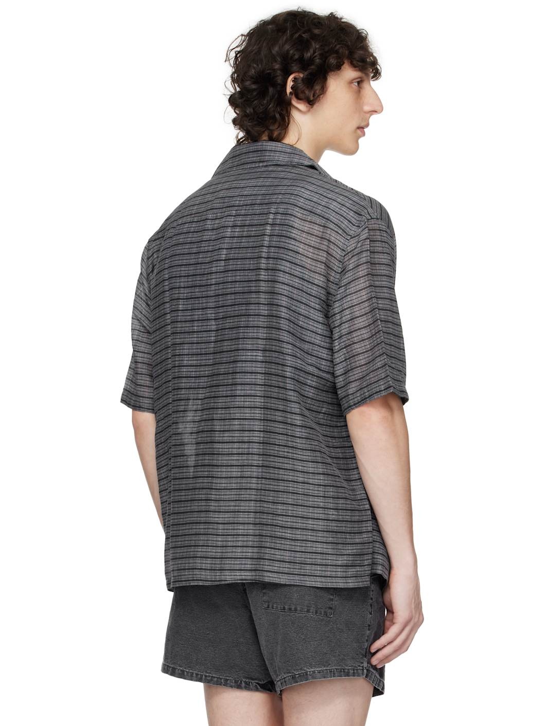 Gray Heusen Shortsleeve Shirt - 3