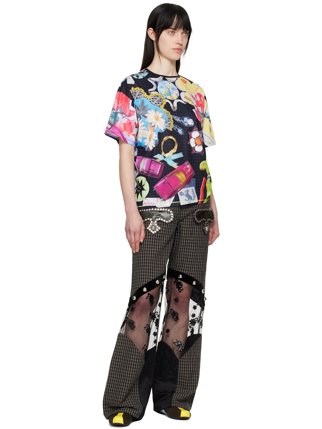 Black Toy Box Oversized Short Sleeve T-shirt - 4