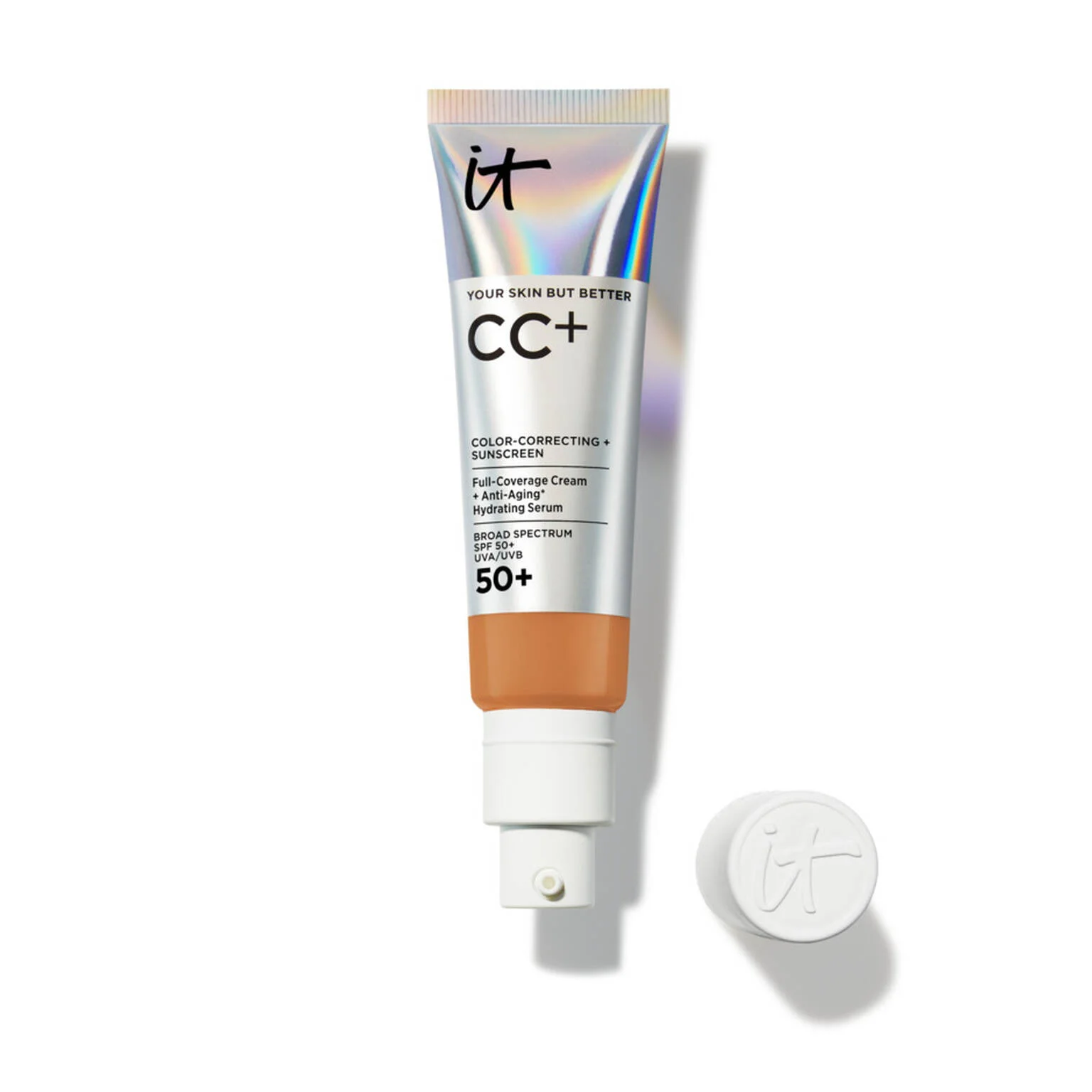 CC+ Cream Full-Coverage Foundation with SPF 50+ - 1