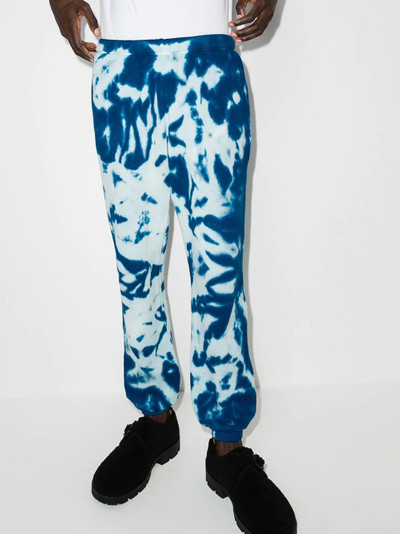 The Elder Statesman Hot CC tie-dye track trousers outlook