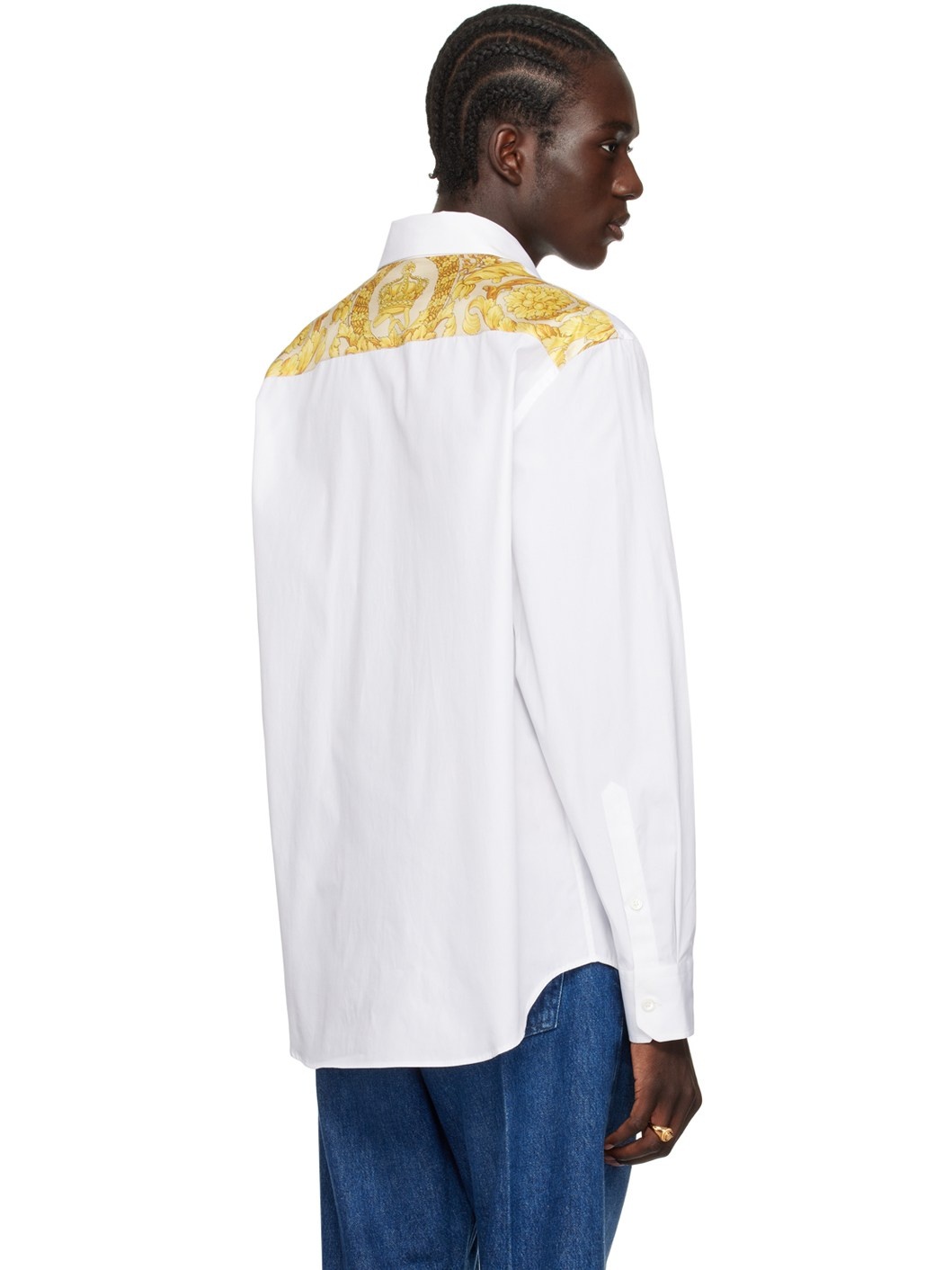 White Barocco Shirt - 3