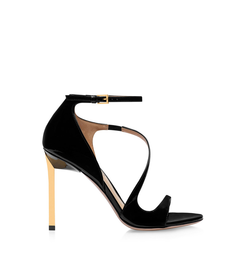 PATENT LEATHER NEWTON SANDAL 1
