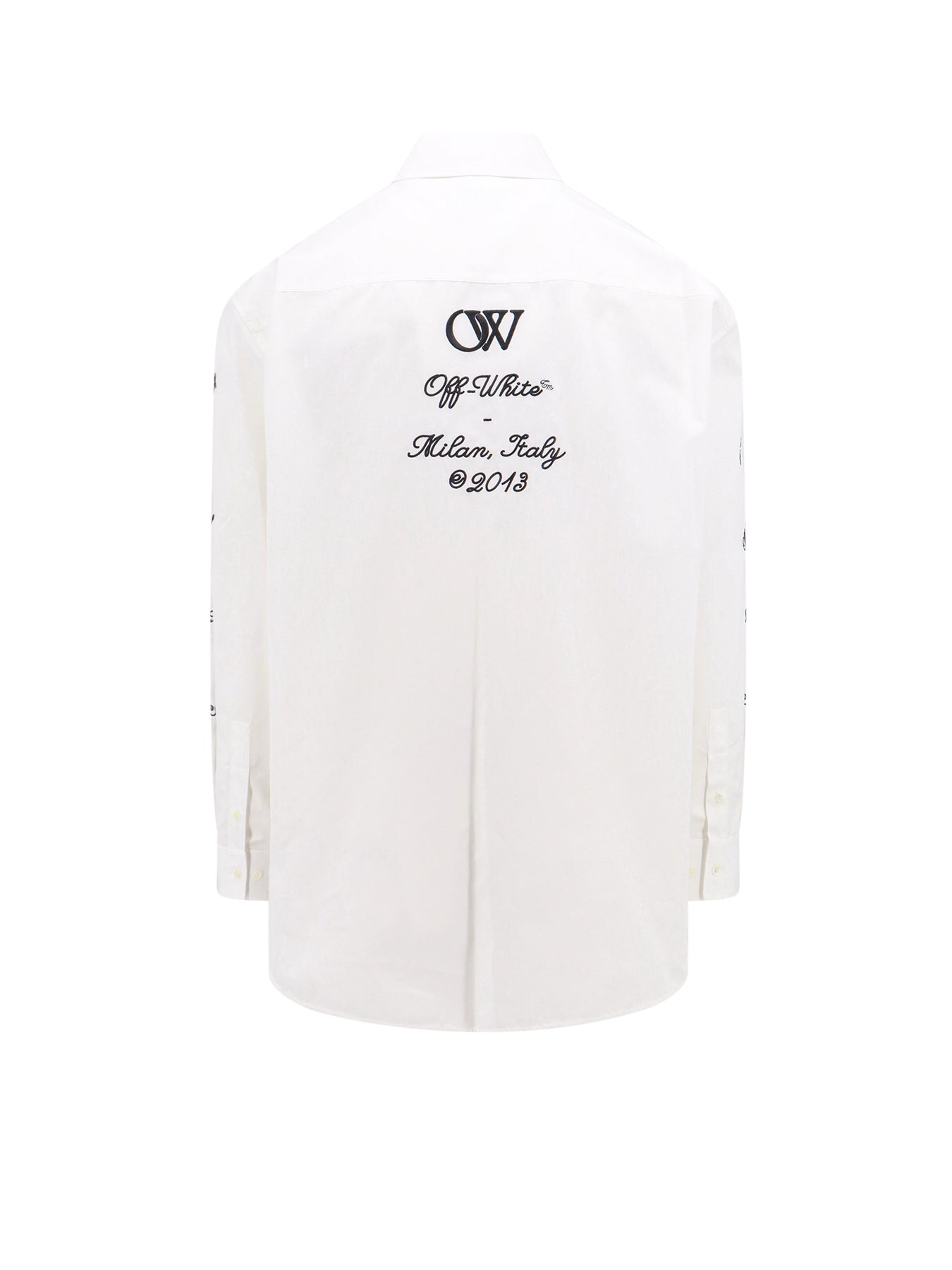 Oversize cotton shirt with Logo 23 - 2