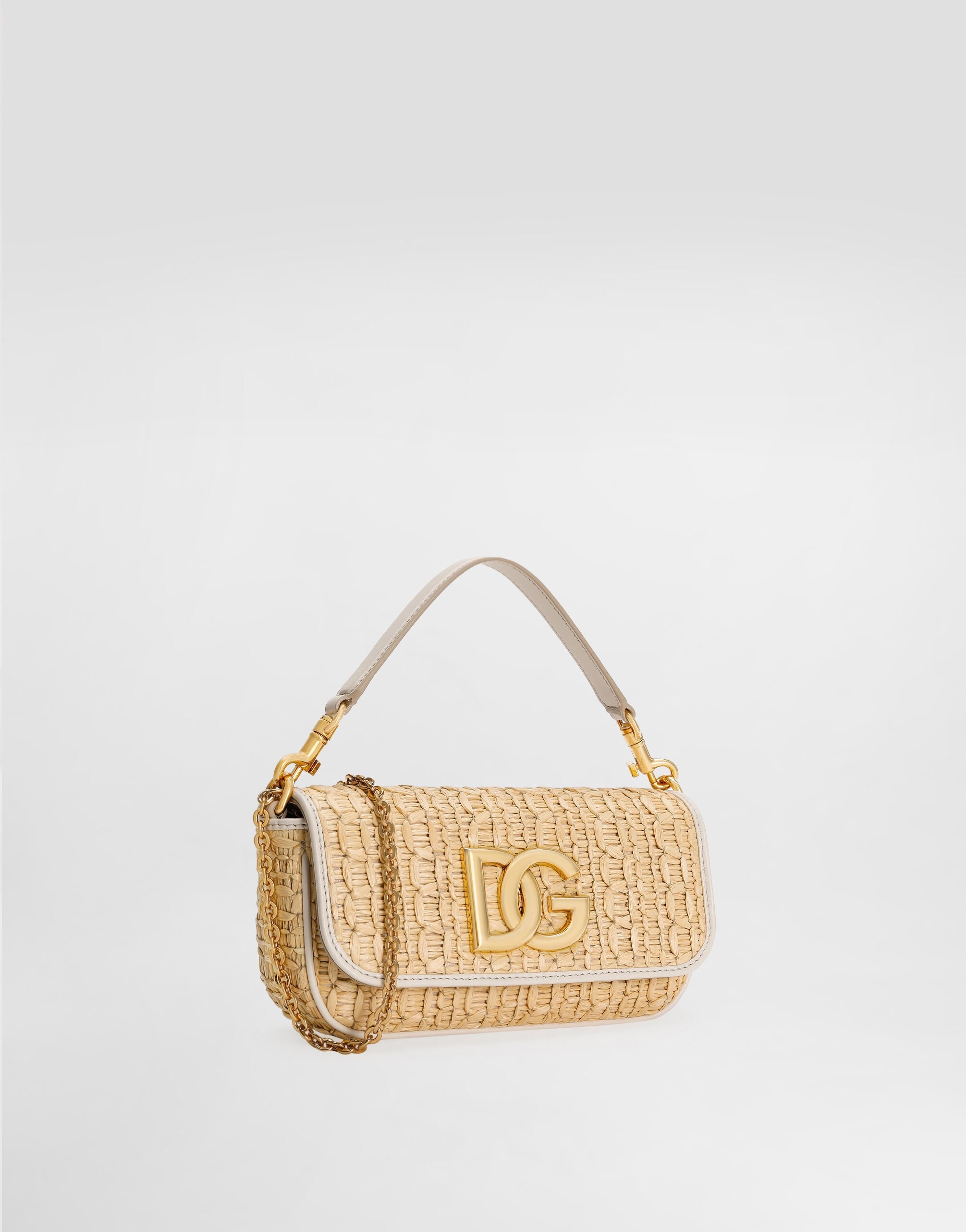 Rafia crochet shoulder bag - 3