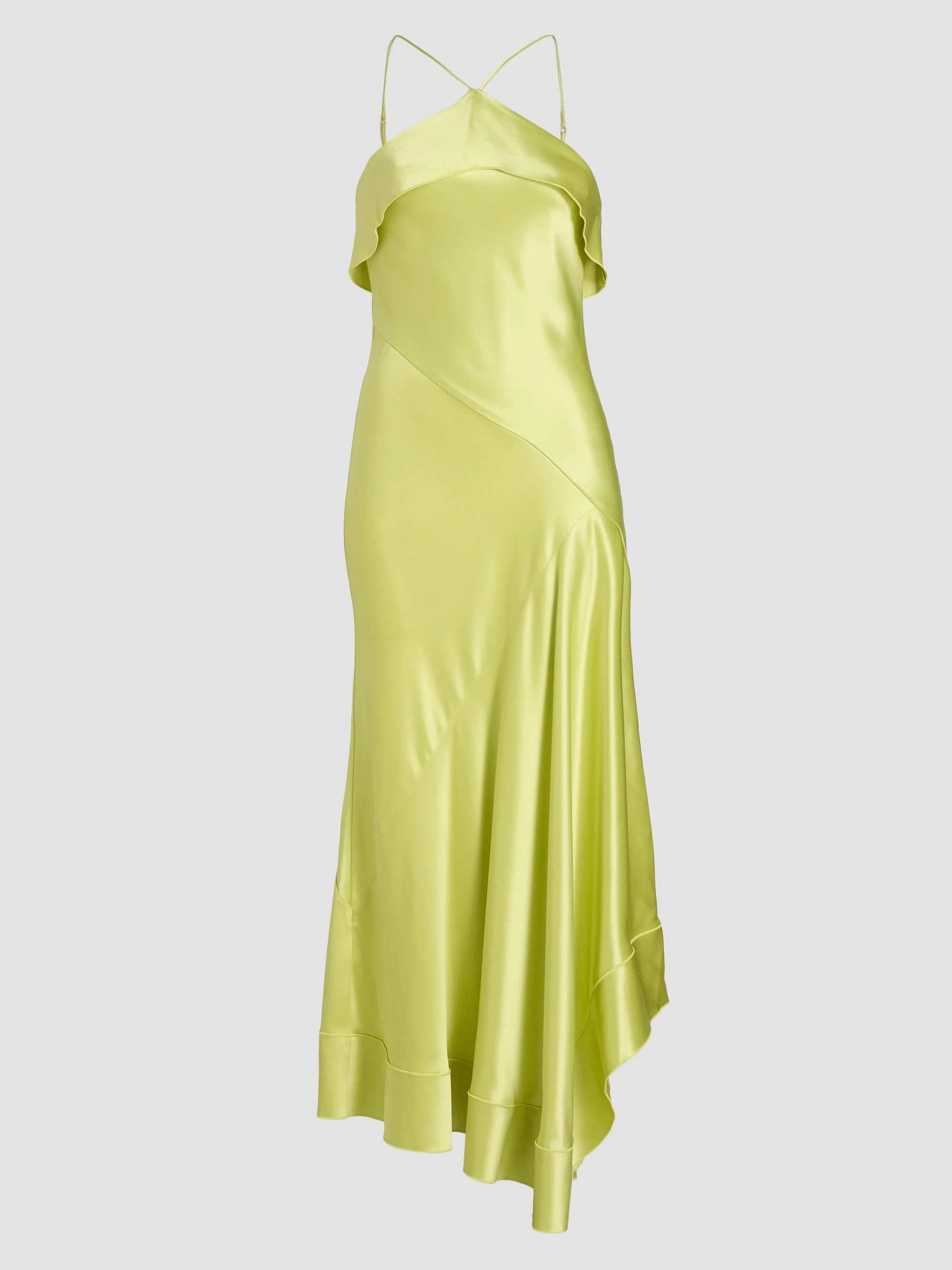 Women's Forever Young Marara Satin Maxi Dress - Honeydew - 1