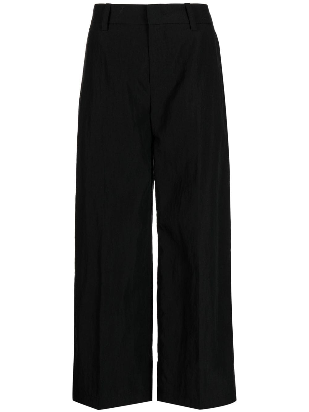Sculpted cropped trousers - 1