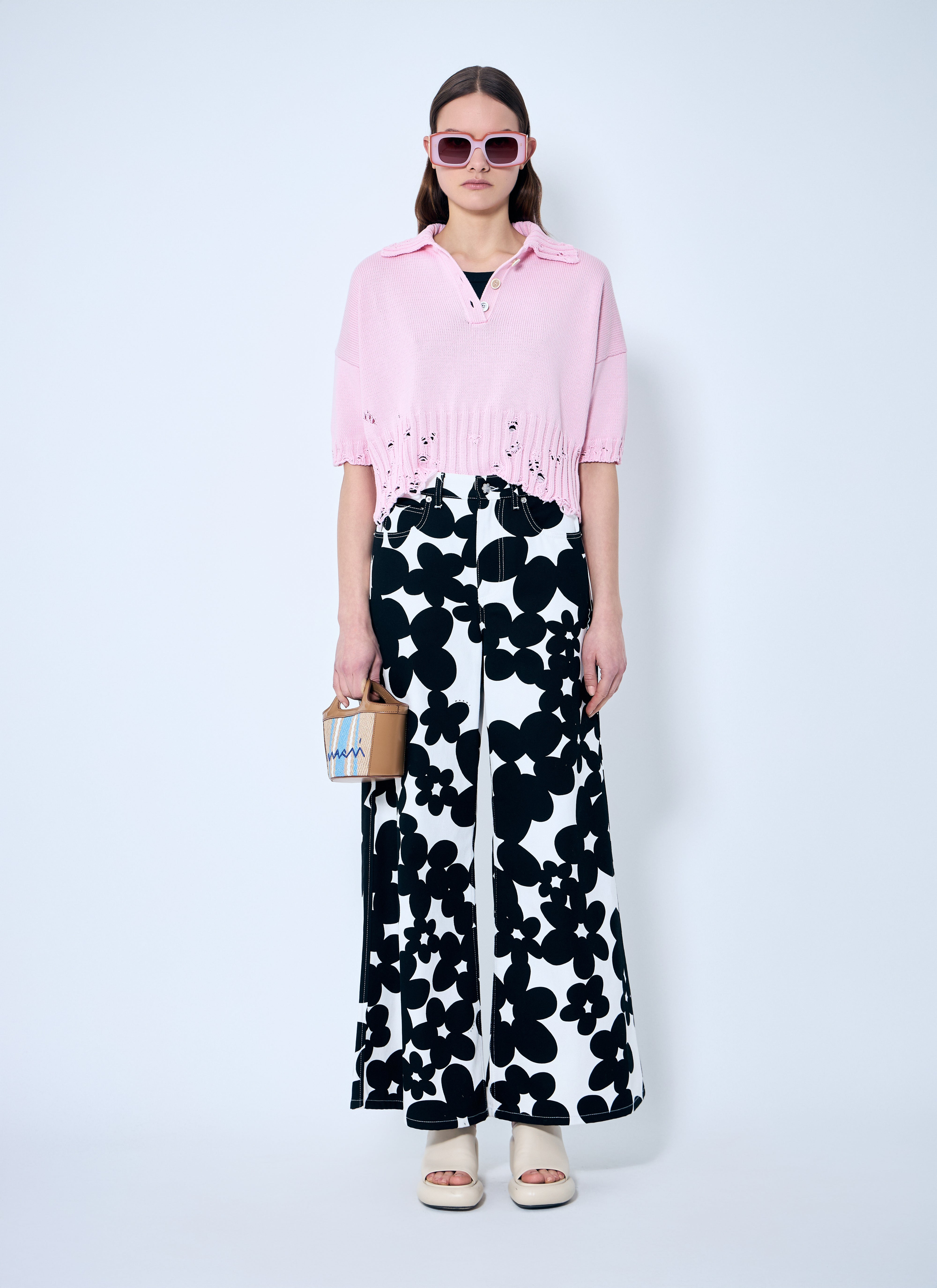 Marni Women Dillies Print Pants - 2