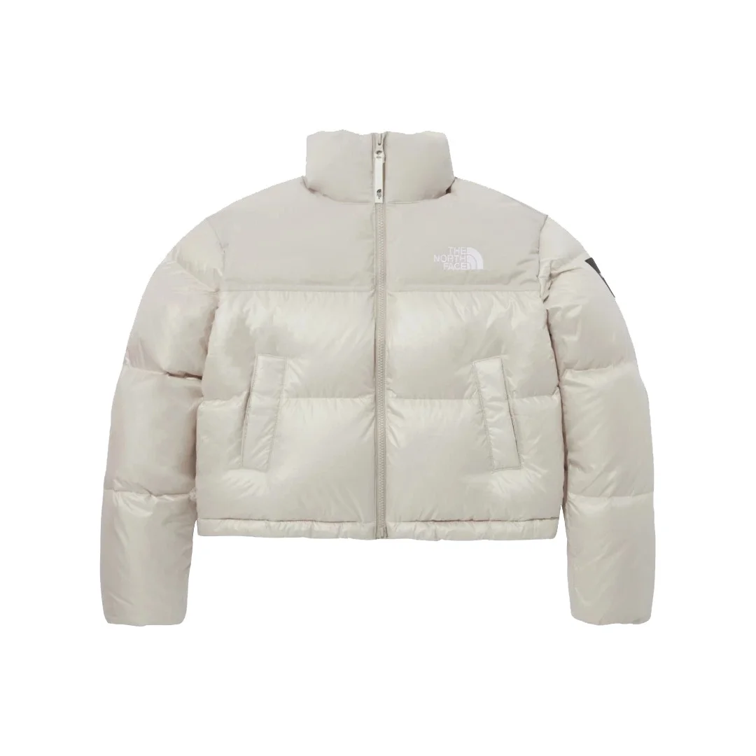 (WMNS) The North Face White Label Novelty Nuptse Down Jacket Asia Sizing 'Cream Beige' NJ1DP85K - 1