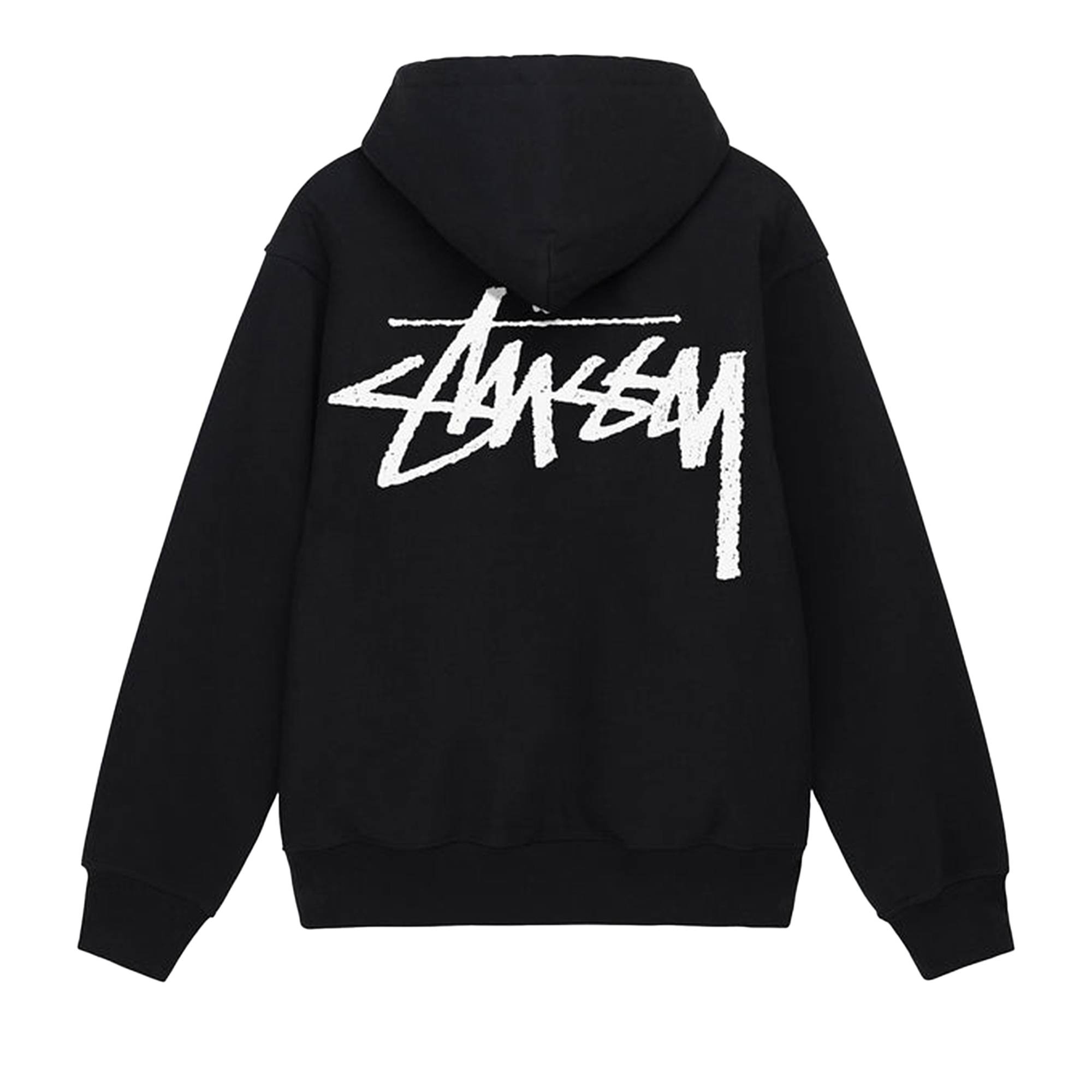 Stussy Big Stock Hoodie 'Black' - 2