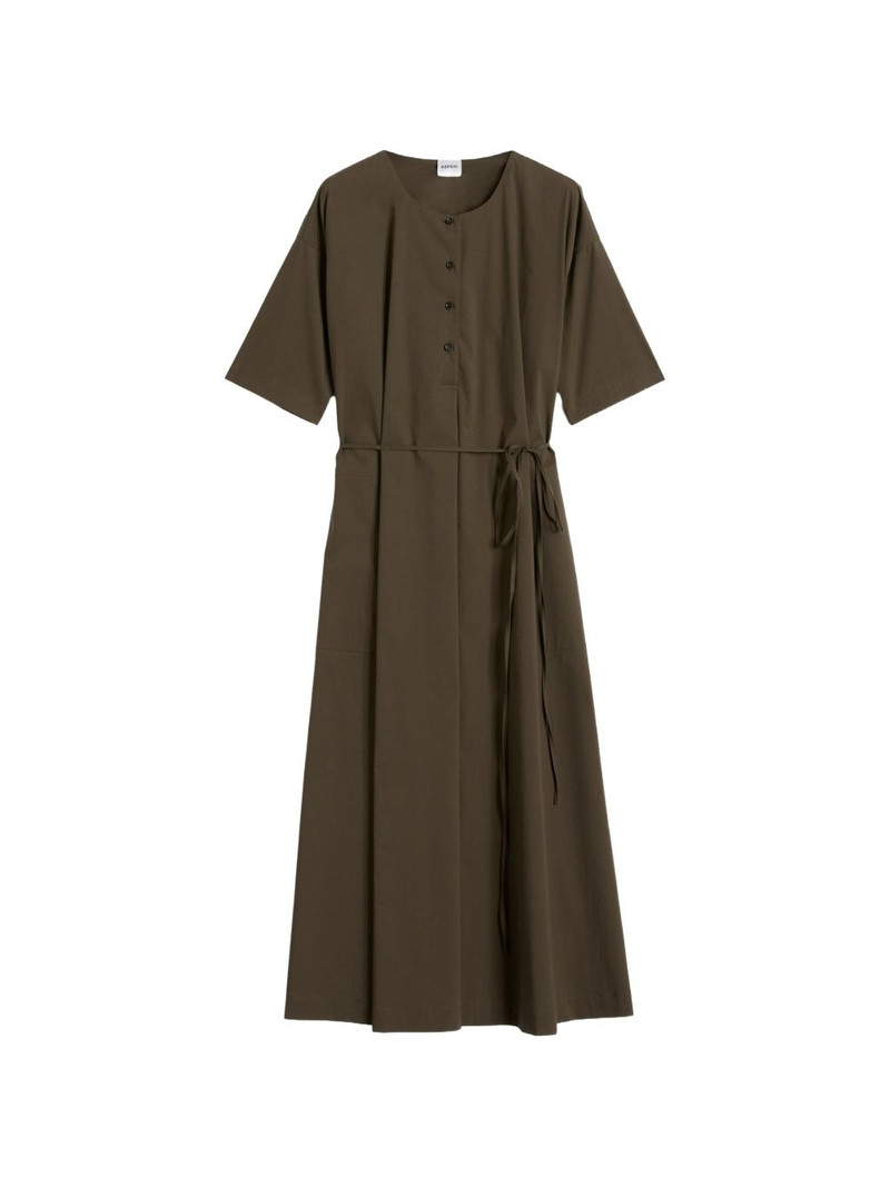 tie-waist midi dress 1