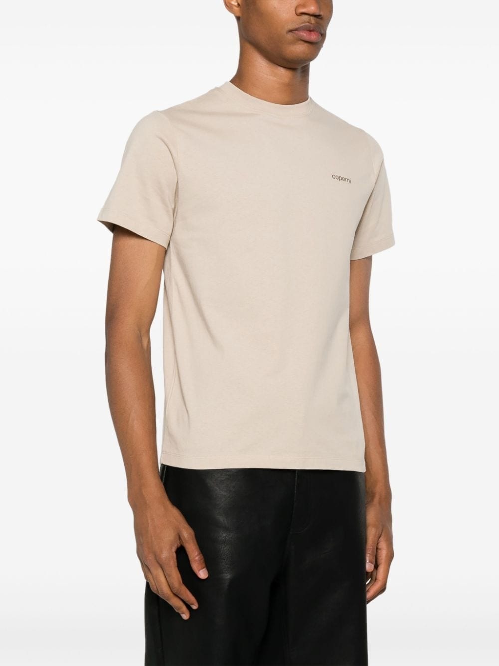 logo-print cotton T-shirt - 4