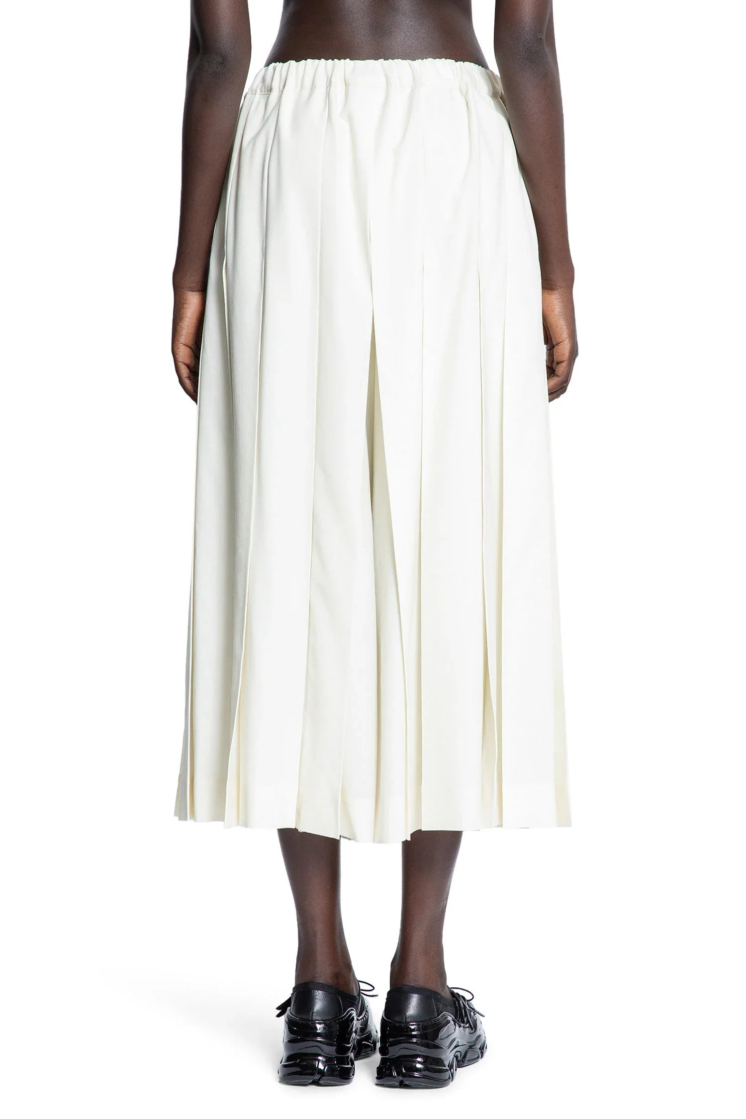 Pleated-Wide-Leg-Cropped-Pants - 3