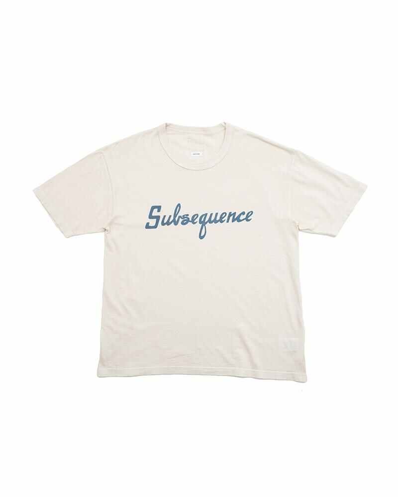 JUMBO TEE S/S VEG DYE (Subsequence) IVORY - 1