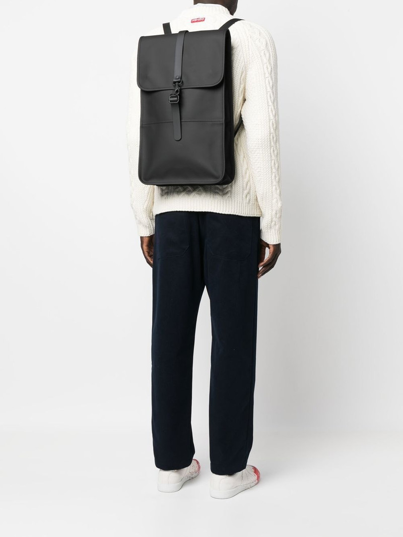 RAINS hook-clip fastened backpack outlook