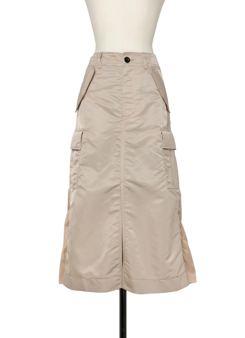 Nylon Twill Skirt - 1