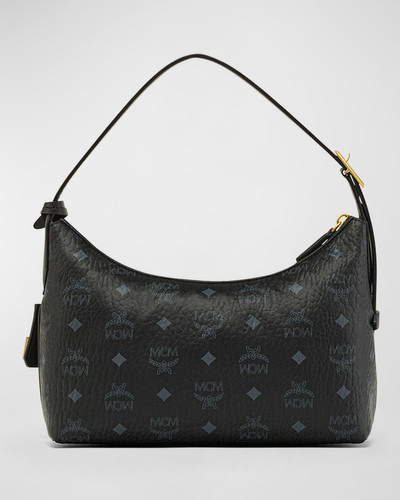 MCM Aren Visetos Monogram Hobo Bag outlook