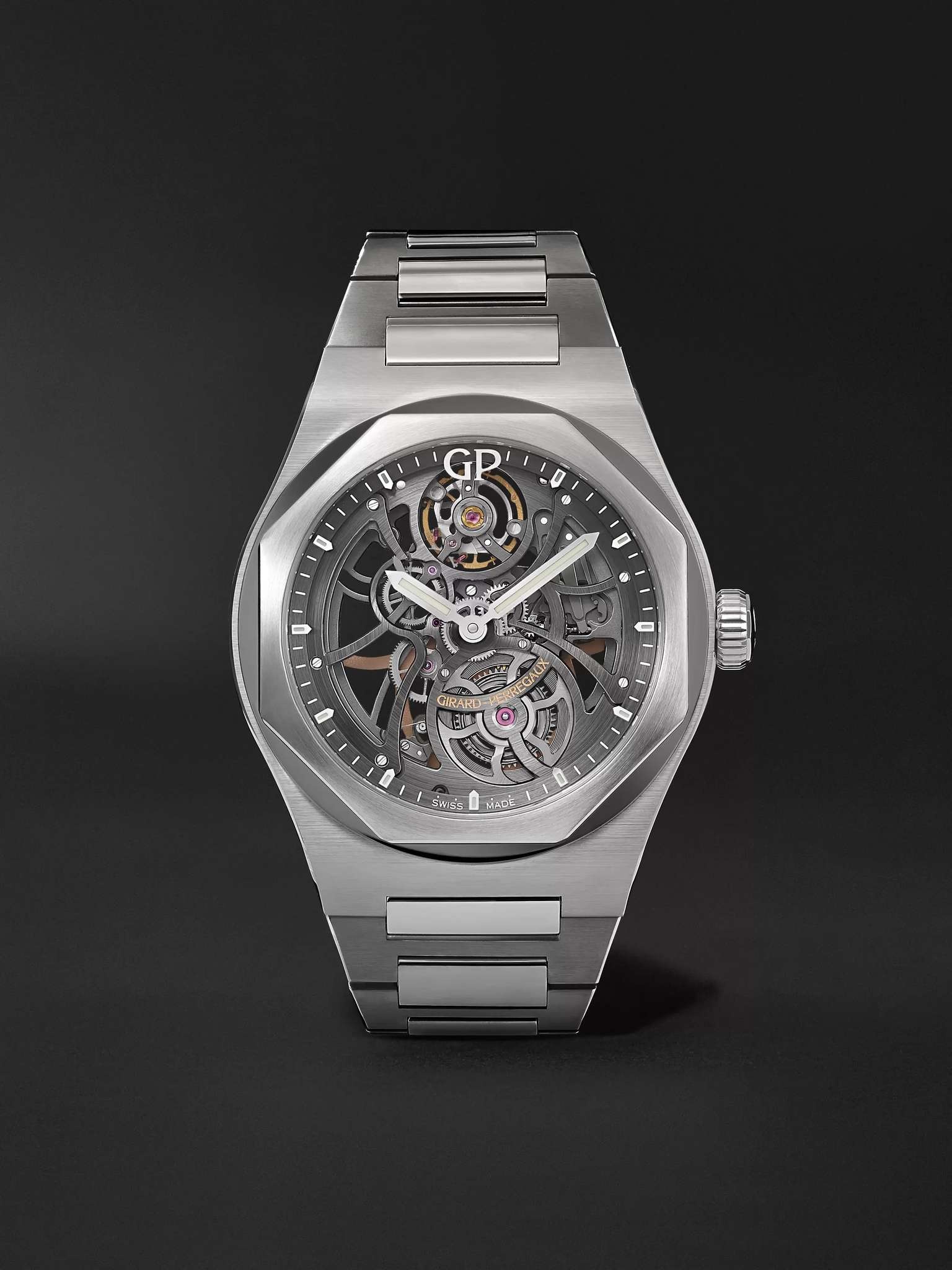 Laureato Automatic Skeleton 42mm Stainless Steel Watch, Ref. No. 81015-11-001-11A - 1