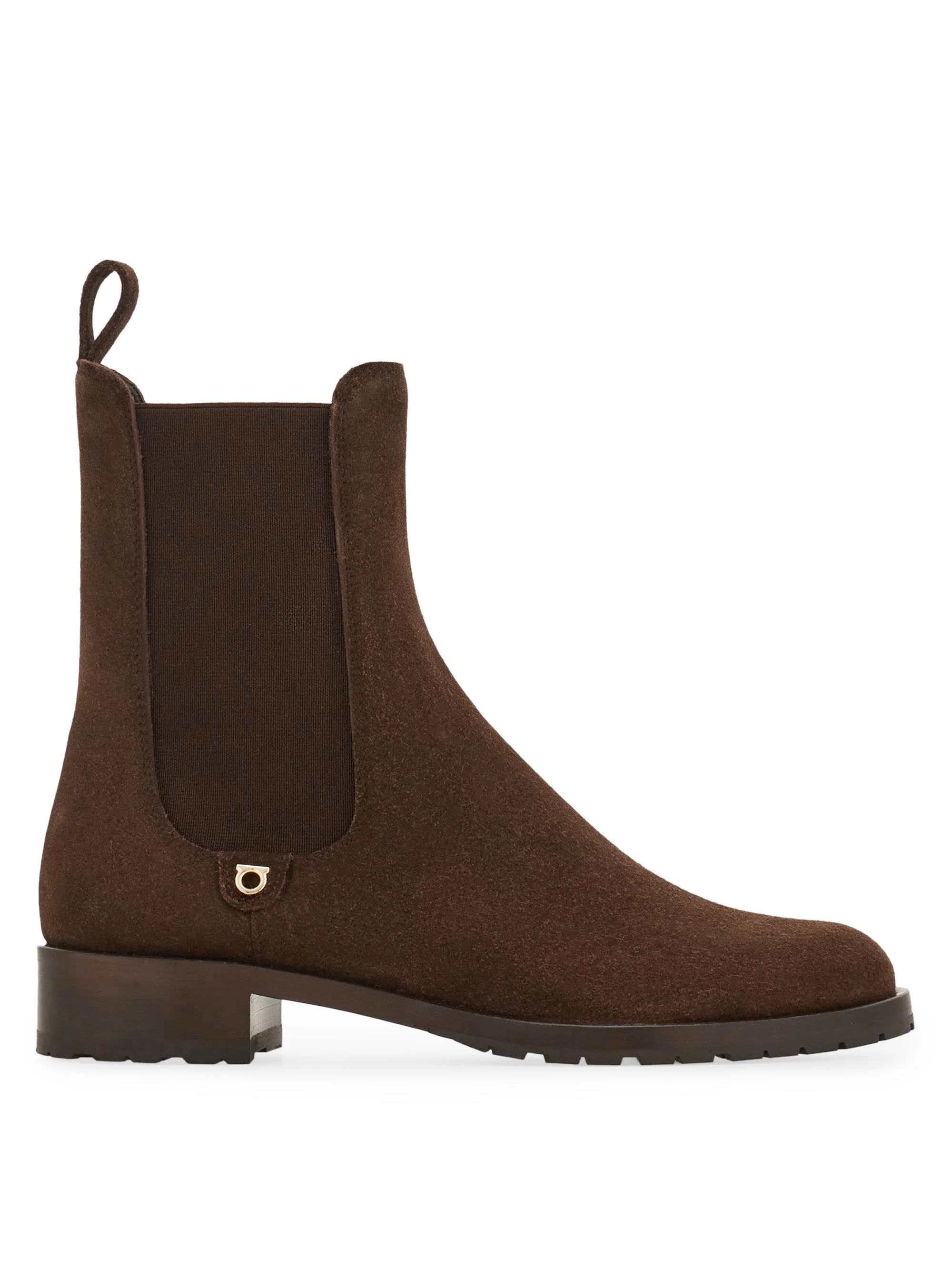 Women's Briuli 20MM Suede Chelsea Boots - Testa Di Moro - 1