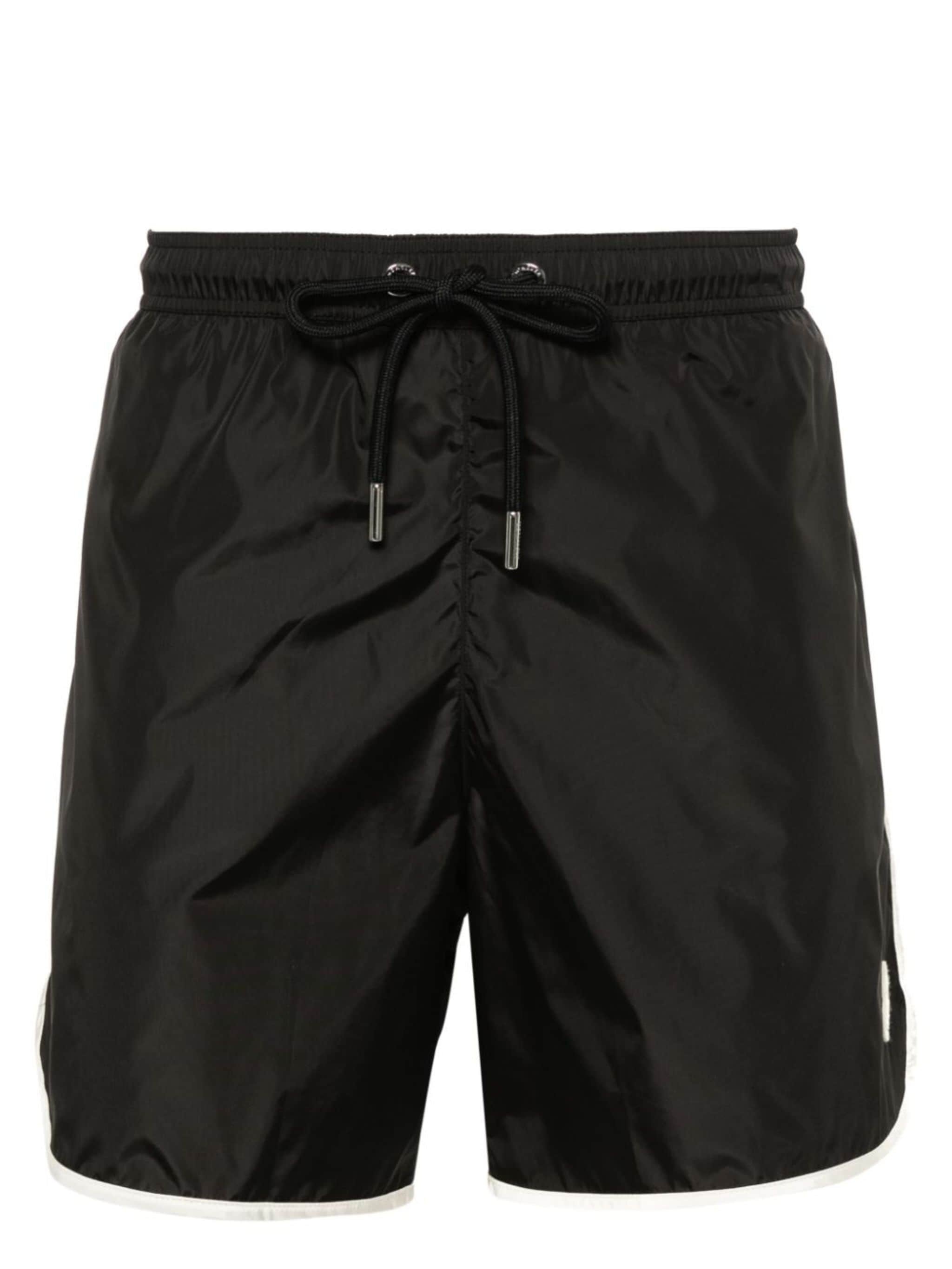 logo-patch swim short - 1