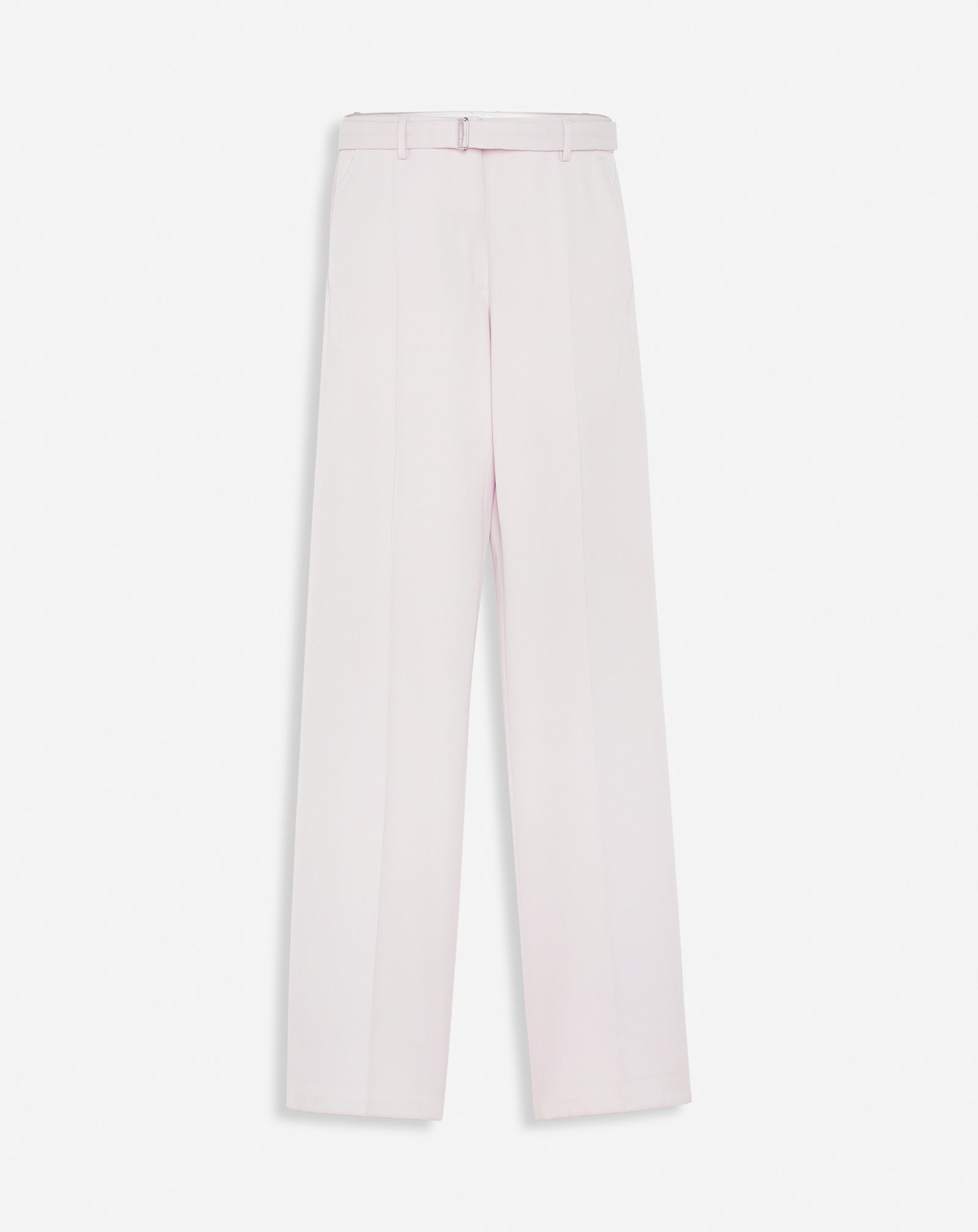 STRAIGHT-LEG PANTS WITH BELT - 1