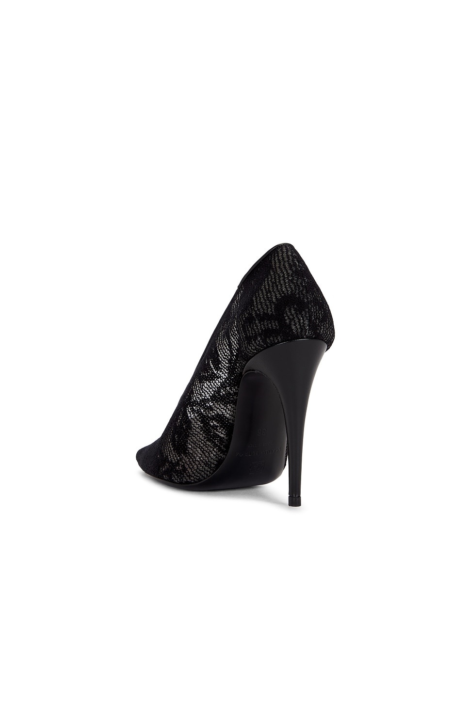 Floral Pointed Pump - 3