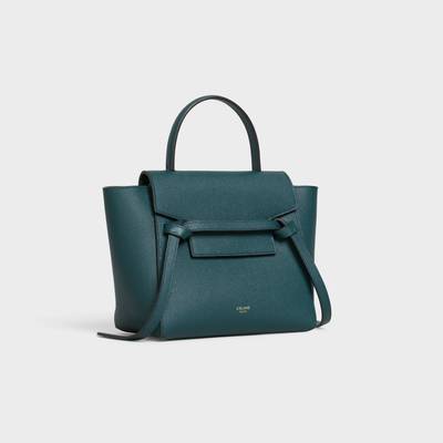 CELINE Nano Belt bag in grained calfskin outlook